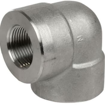 ASME B16.11 Gjenget 90 graders albuedimensjon